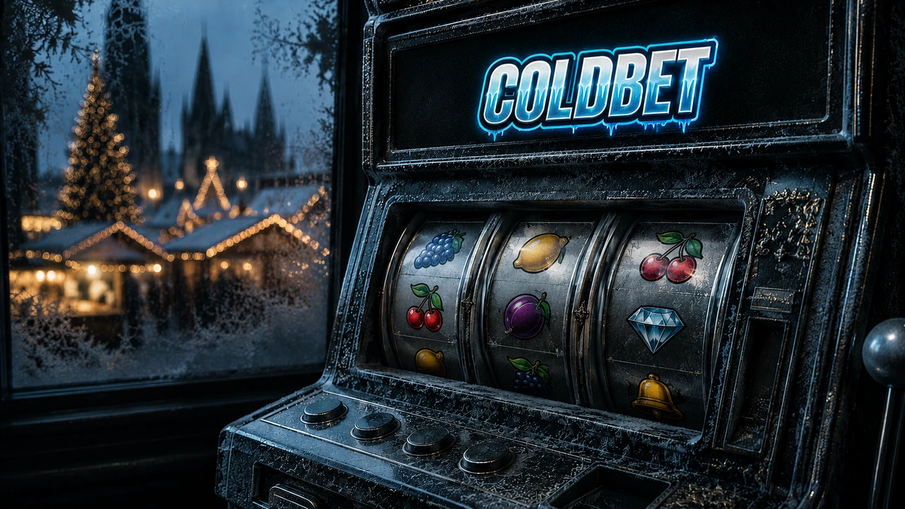 ColdBet Würfelspiel mit Weihnachtsmarkt-Blick